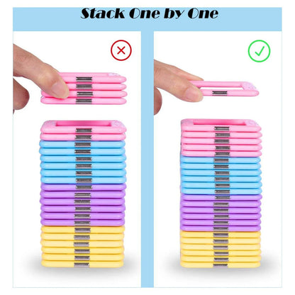 Magnetic Blocks 40PCS Upgrade Magnetic Building Blocks for Kids Magnetic Tiles 3D Magnetic Toys Educational STEM Toys Tiles Set Castle Toys