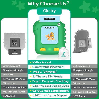 Talking Flash Cards, Educational Interactive Preschool Toys