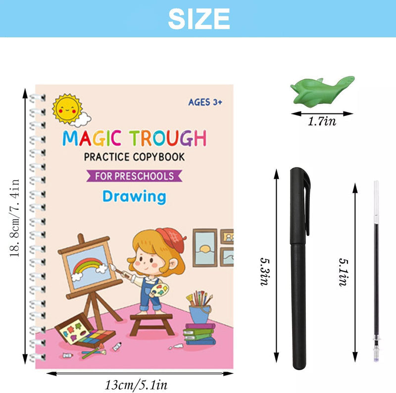Children's magic copybook